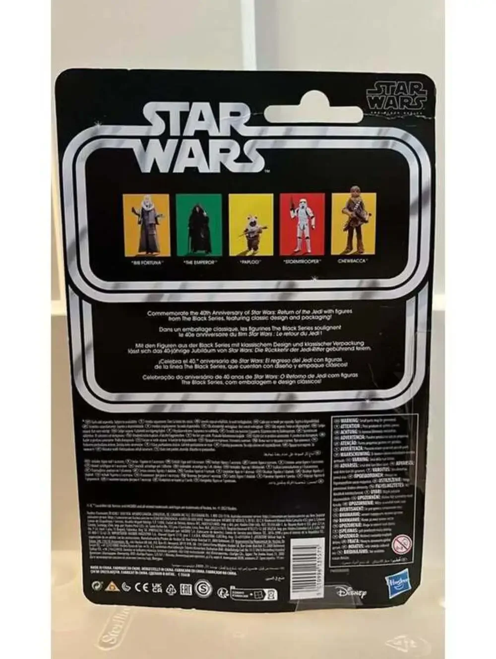 Star Wars The Black Series Return of the Jedi 40th Anniversary Chewbacca